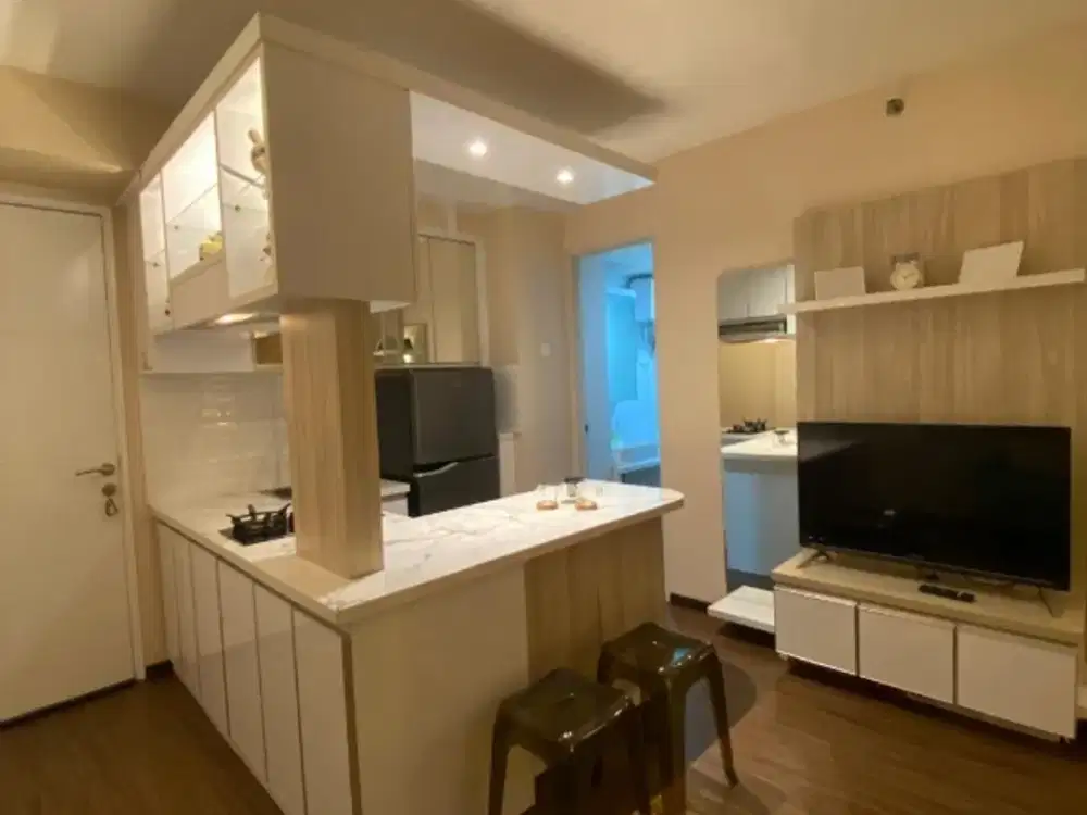 apartemen bassura city 3 br  furnished baru  renovasi