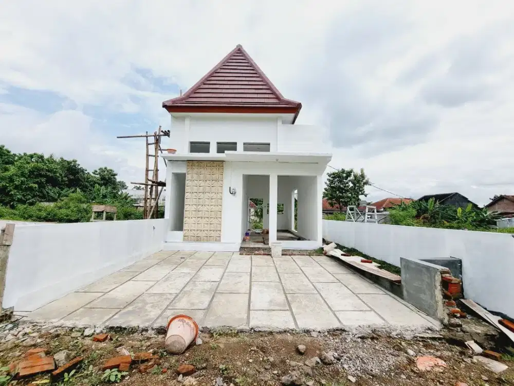 Rumah Cantik Design kekinian konsep rumah sehat Cluster di tepi jalan