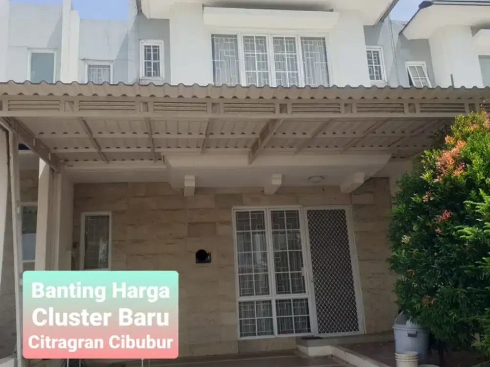 Jual Cepat Rumah Cantik Siap Huni Cluster favorite .CitraGran Cibubur.