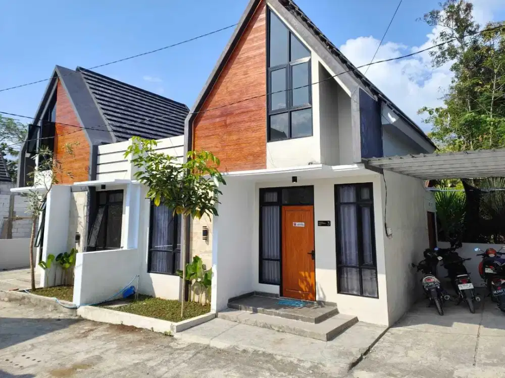 Rumah Mezzanine Termurah Dijual 5 Menit Kampus UMY Jogja: 500 Jutaan