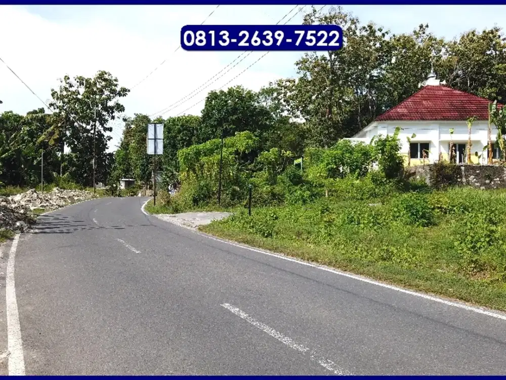 Jl Wates Km 7, Tanah Siap AJB Strategis
