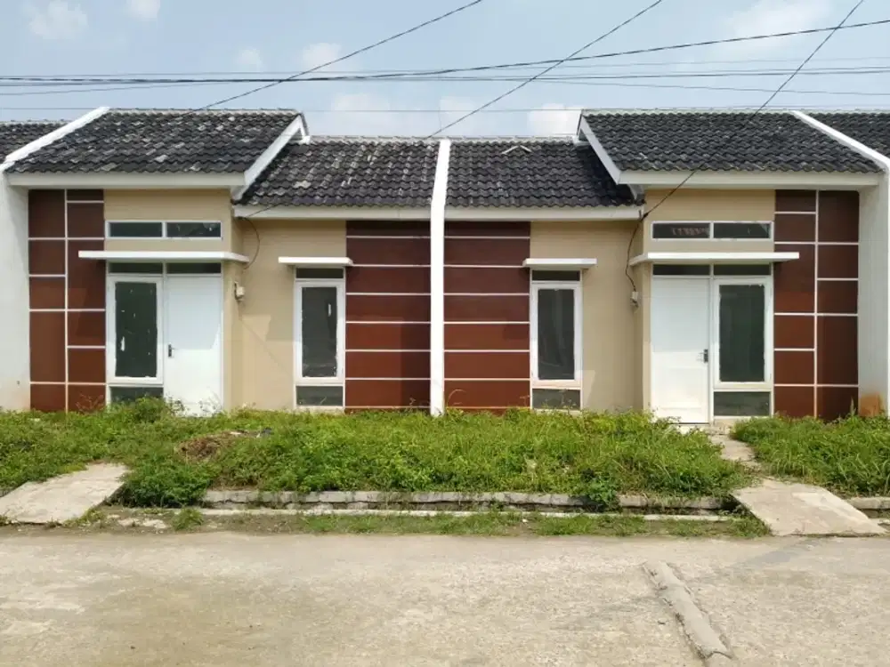 Rumah subsidi Dobel dinding dengan DP Rendah