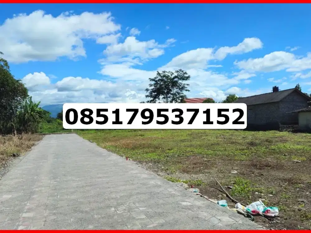 Dijual Tanah Murah Sleman Kaliurang View Merapi SHM-P