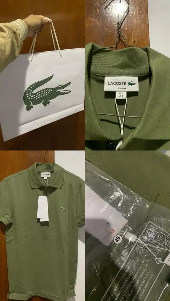 polo lacoste new