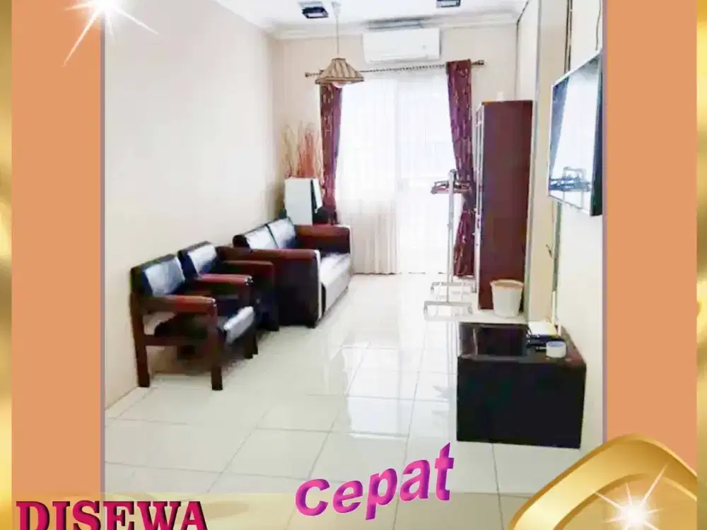 DISEWAKAN APARTEMENT 3 KAMAR CITY RESORT ALAMANDA CENGKARENG JAKARTA