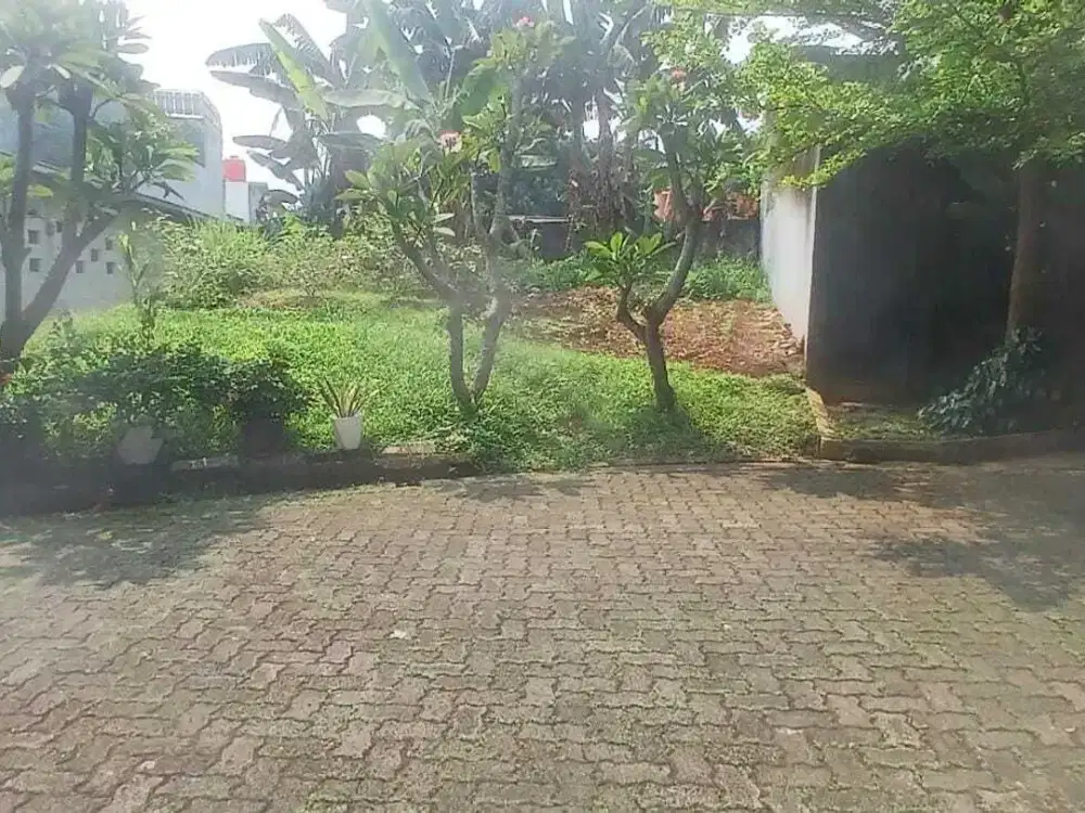 Dijual tanah luas kecil di Vila Cinere Mas, pinggir Jakarta Selatan