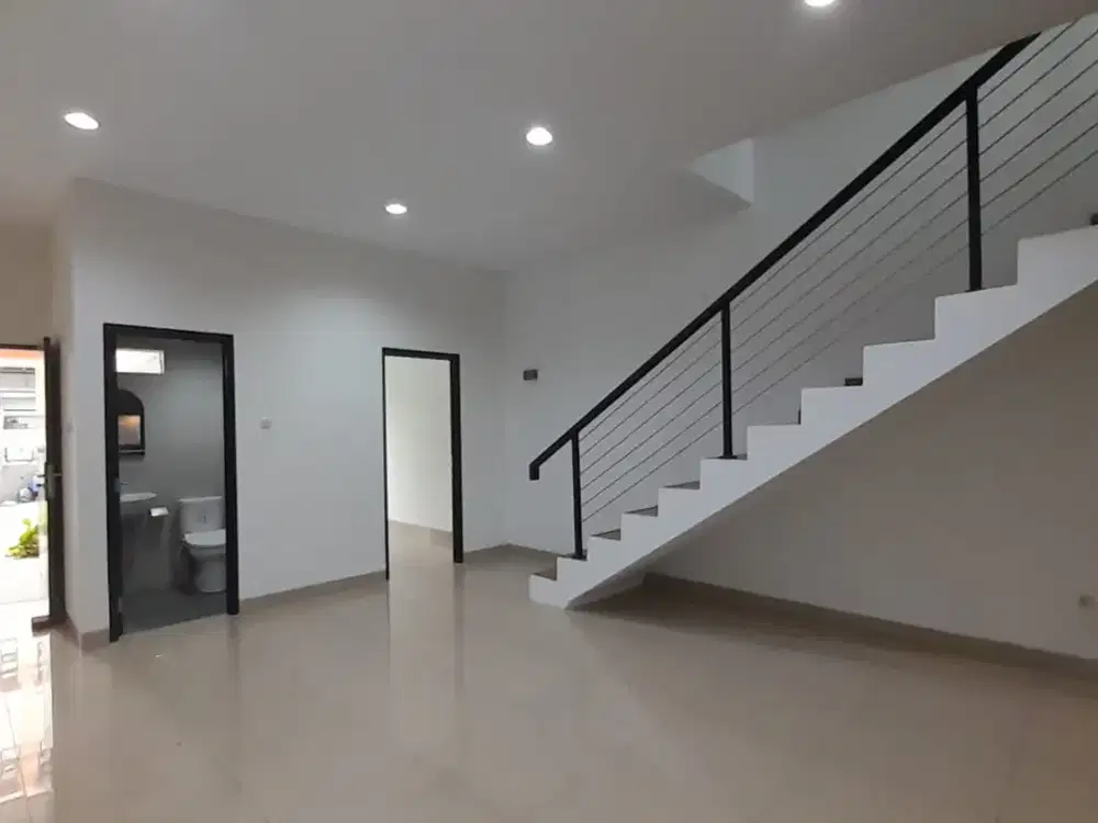 Rumah Baru Minimalis Modern Komplek Puri Syailendra Surya Sumantri
