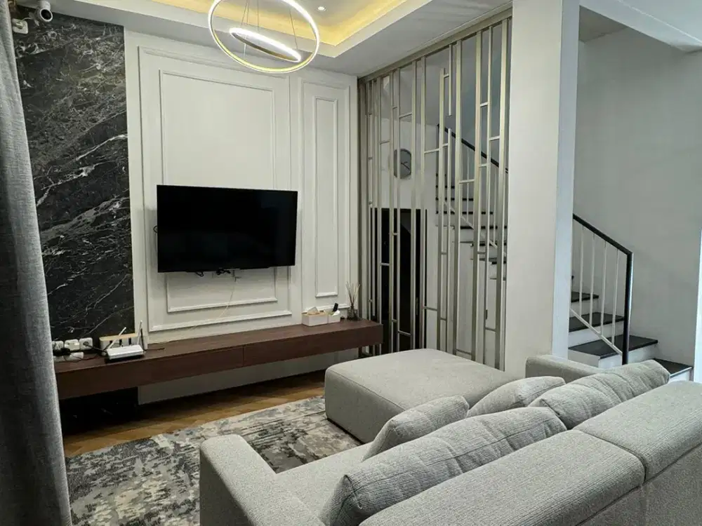Murah Rumah 2 Lantai Full Furnish Mewah di Cluster Oakwood Citraland