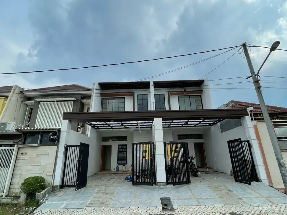 Rumah 2lantai Baru Minimalis di Jemur Andayani