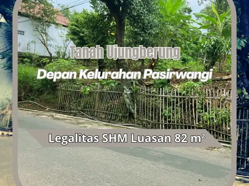 Dijual Tanah Kota Bandung 82m2 SHM