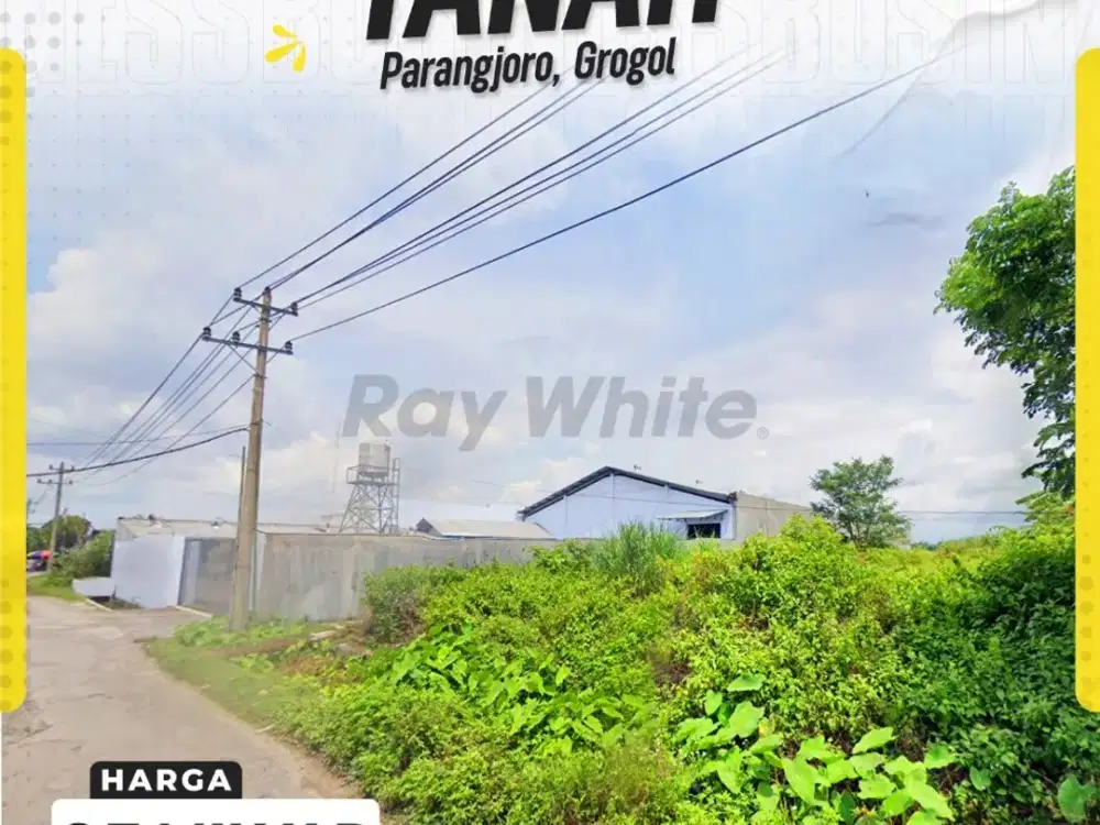 Tanah Industri Strategis Akses Kontainer di Parangjoro, Grogol