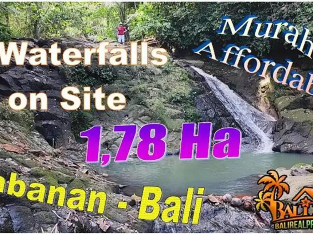Exotic yet affordable 178 Are in Selemadeg with Waterfall View