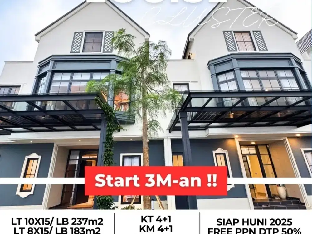 BATALAN UNIT L8! KEEP NOW CLUSTER LOUISE SUMMARECON SERPONG TERLARIS