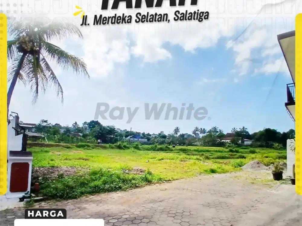 Tanah Kavling Strategis di Jl. Merdeka Selatan, Sidorejo, Salatiga