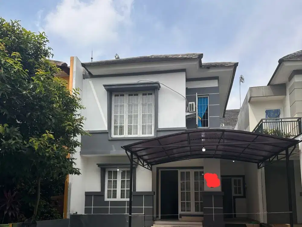 di jual rumah di kota wisata siap huni dekat dengan pintu cluster