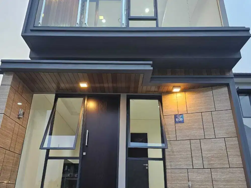 Rumah Baru Cantik Modern Dalam Cluster Sekitar Gading Serpong