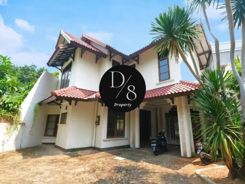 Rumah Tua PONDOK INDAH. LT.524/LB.324. 6BR. Harga 19M