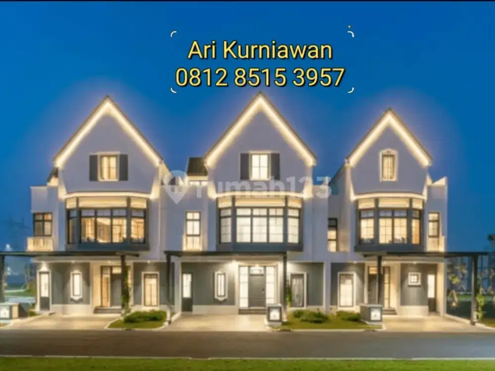 Type 10 Louise 3lantai only 1 unit! By summarecon serpong dp kpr 5%
