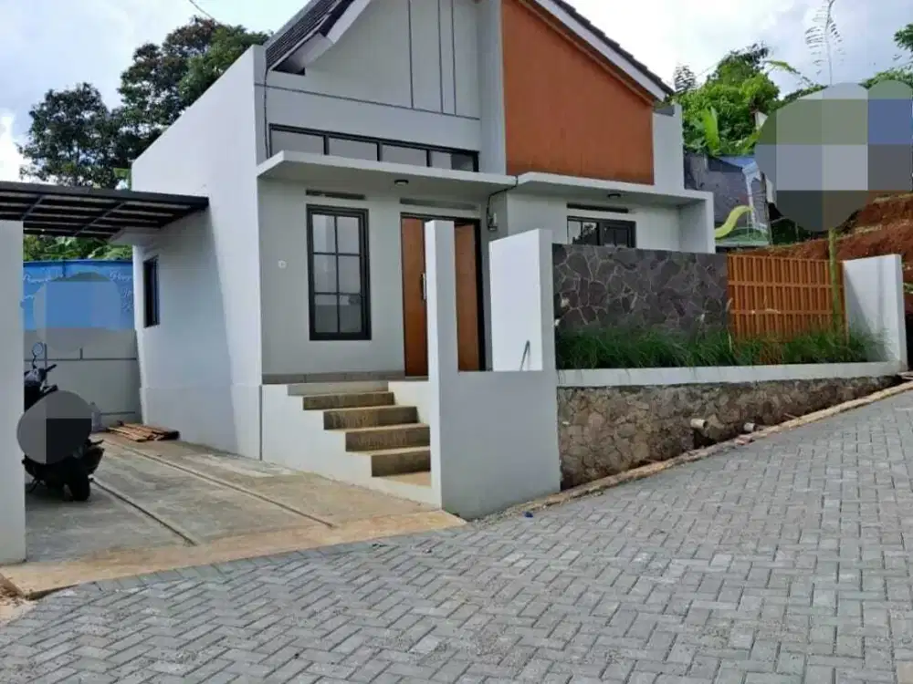 Rumah baru siap huni cluster jatihandap 400 jutaan langka