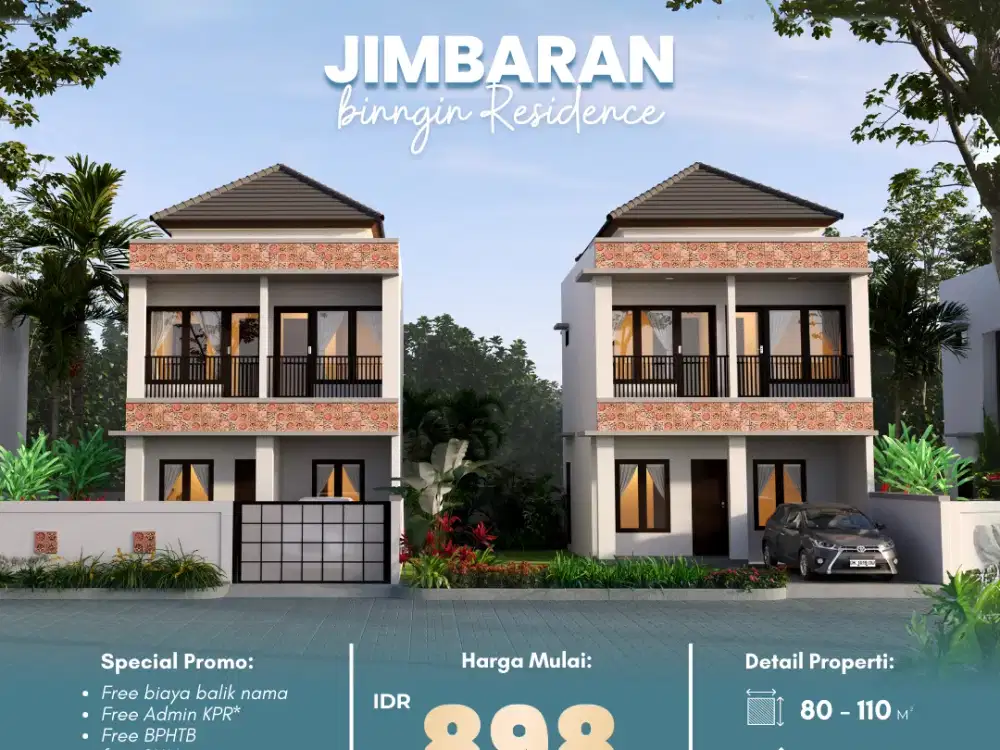 Rumah dijual di jimbaran