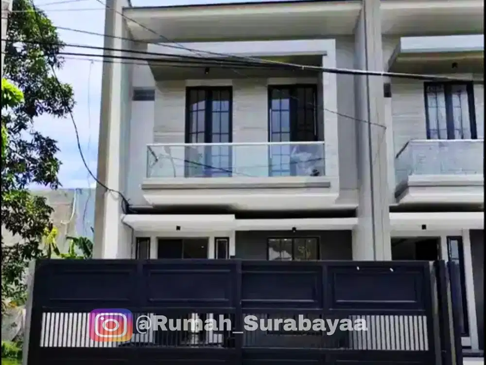 Rumah Baru di Dharmahusada dkt Kertajaya, Manyar, Wisma permai, Unair
