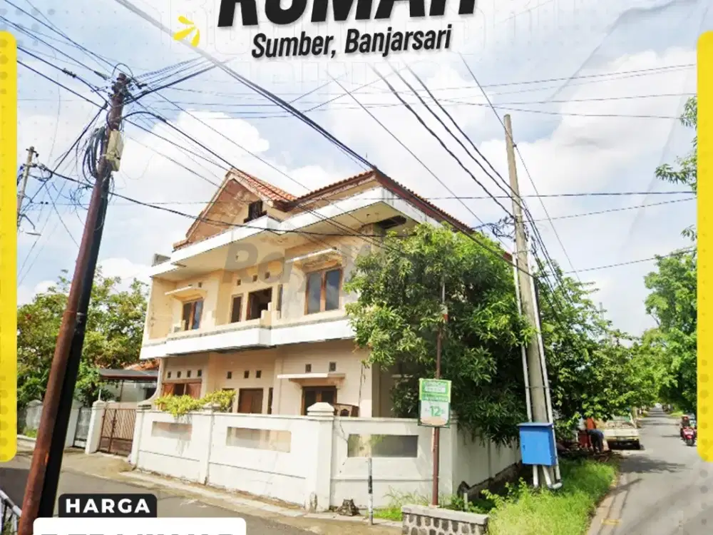 Dijual Rumah 2 Lantai, Lokasi Strategi Hook di Sumber, Banjarsari