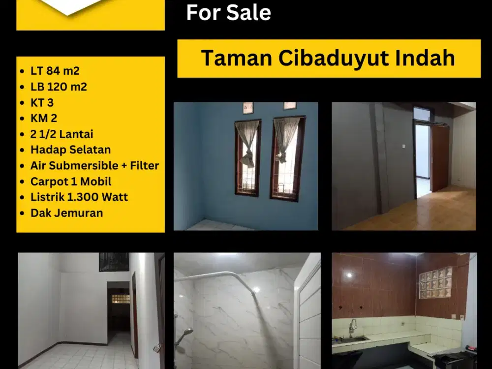 Jual Rumah Sudah Renovasi di Taman Cibaduyut Indah