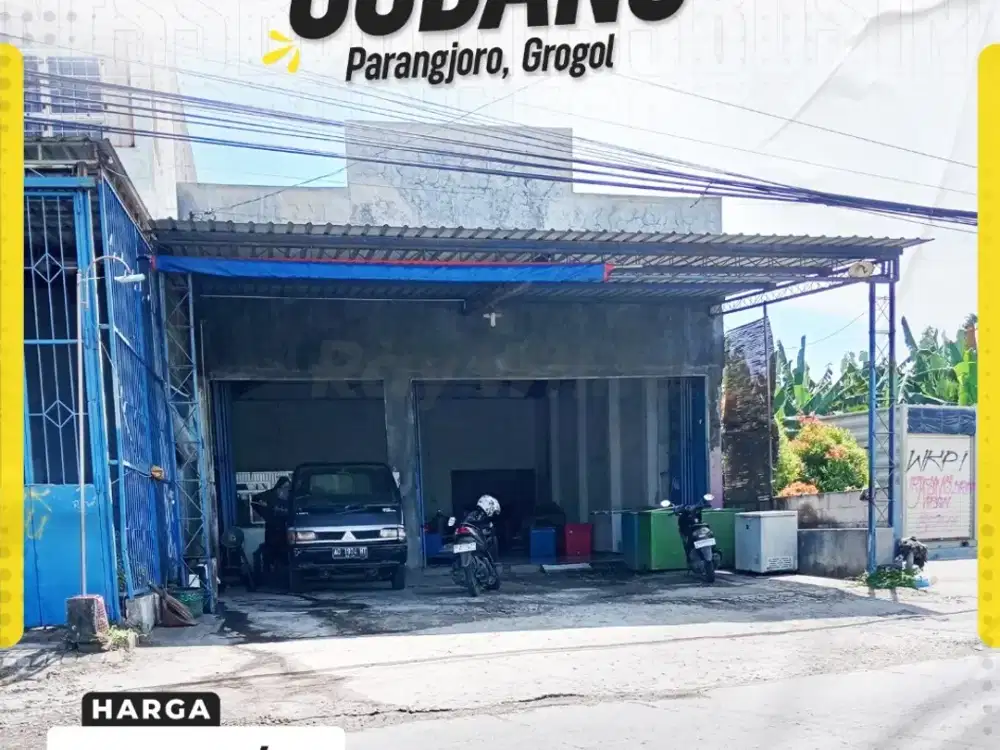 Disewakan Gudang Kecil di Parangjoro, Grogol