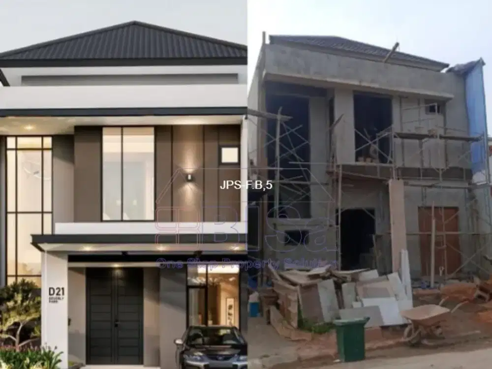 Dijual Rumah Baru 2 Lantai Full Renovasi di Beverly Park, Batam