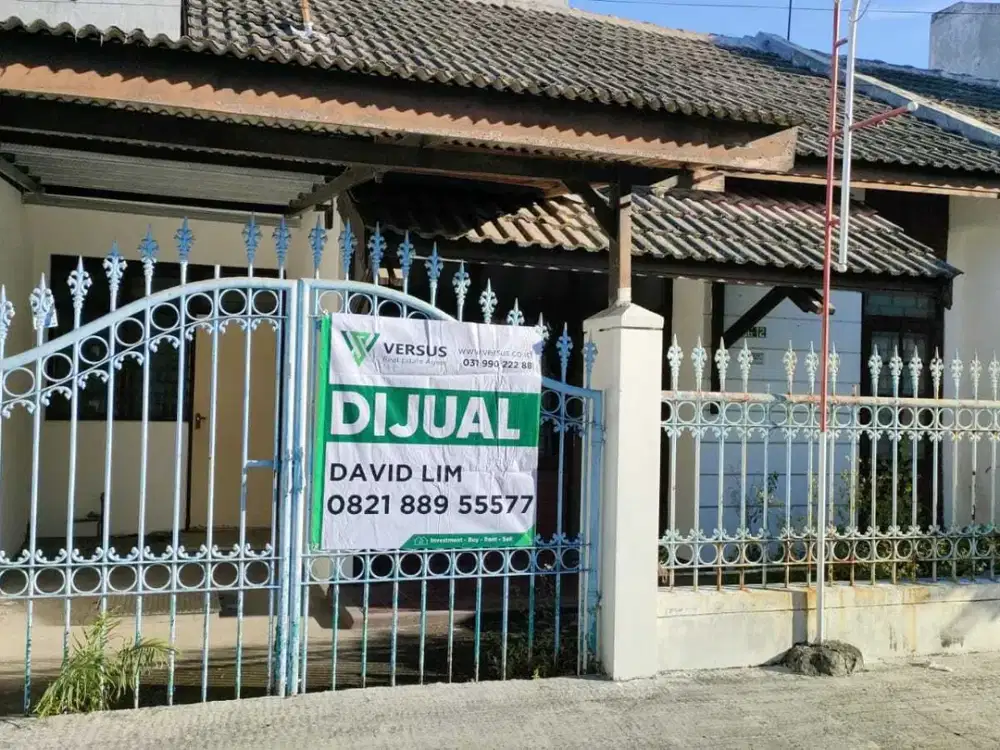 Rumah Hitung Tanah Rungkut Mapan BUTUH CEPAT