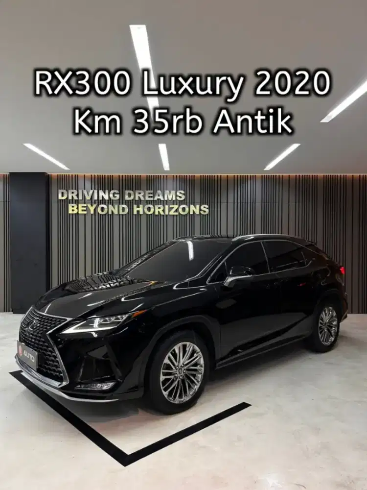 Lexus RX300 RX300T Luxury 2020 Hitam Km35rb B1159PJQ Nik 2019