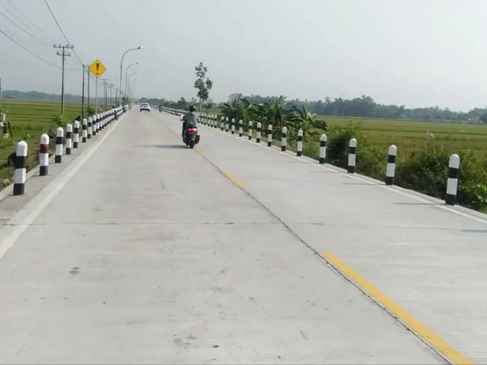Tanah Komersial Strategis akses dekat pintu Tol Sragen