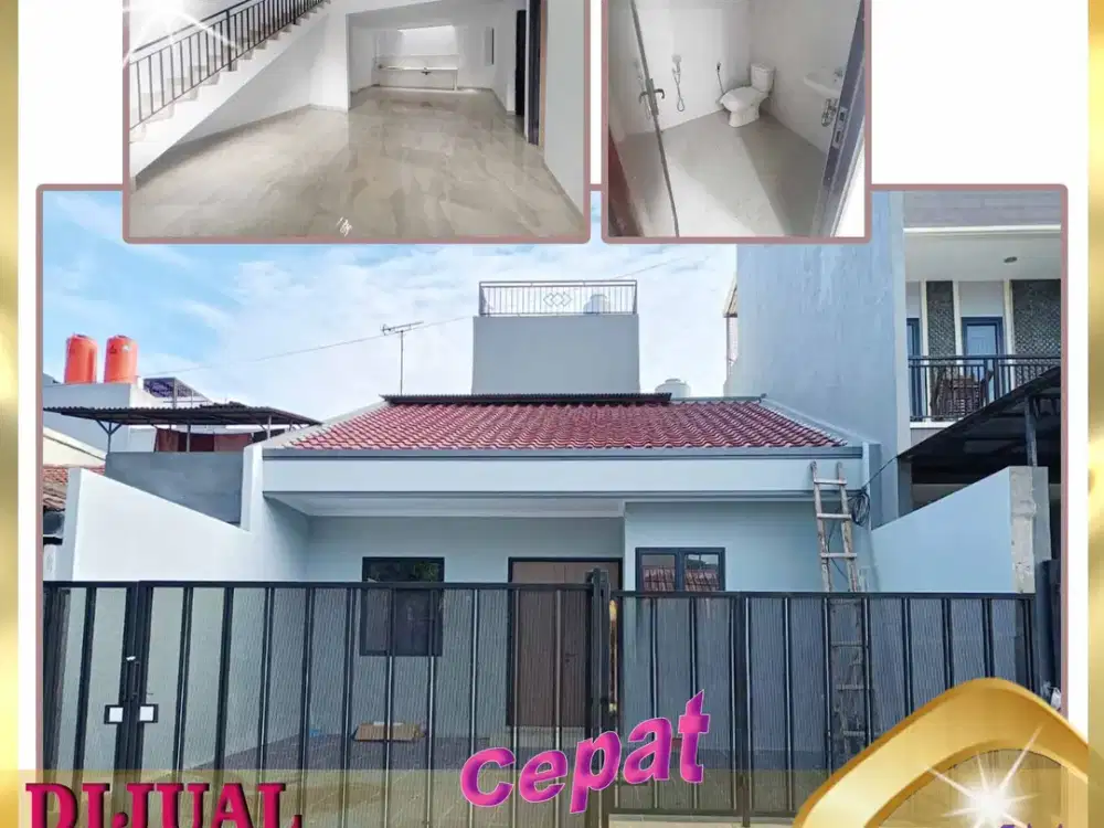 DIJUAL RUMAH Baru Renov 2 Lantai di Kalideres Permai Kalideres - HL&FN