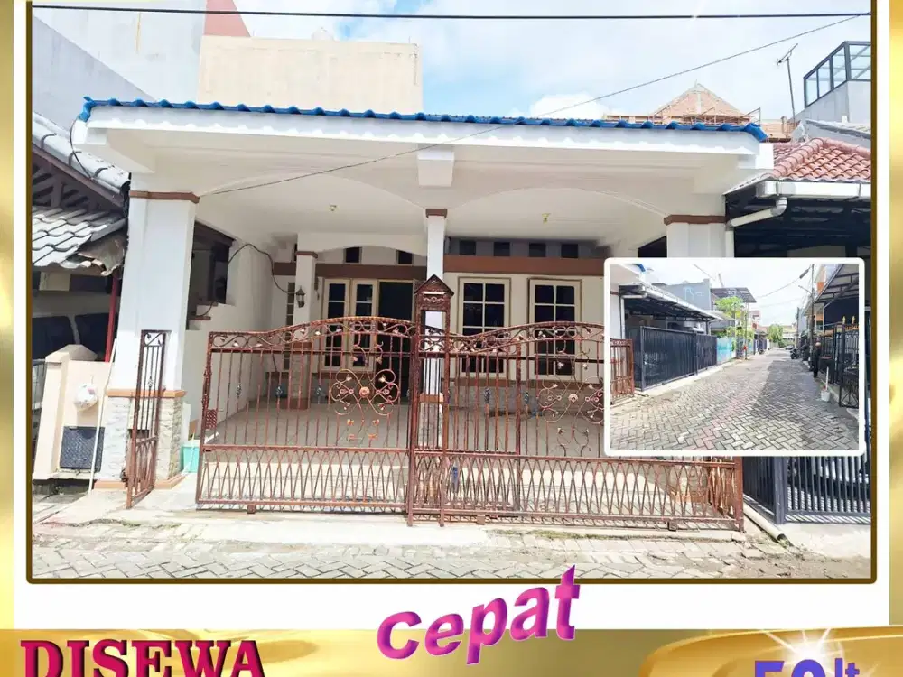 DISEWAKAN  Siap huni Rumah 1 1/4 Lantai di Citra Garden 3 JakBar - DO