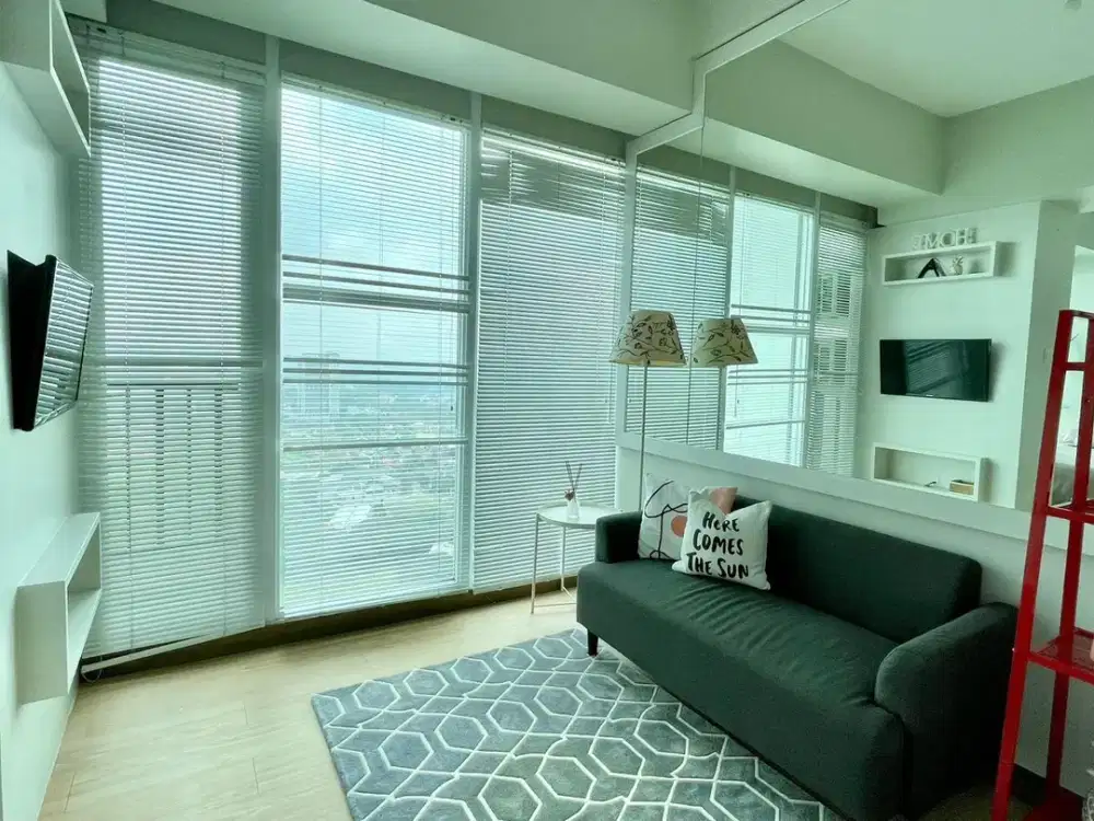 DIJUAL/DISEWAKAN APARTEMEN 1BR TREEPARK BSD FULLFURNISHED