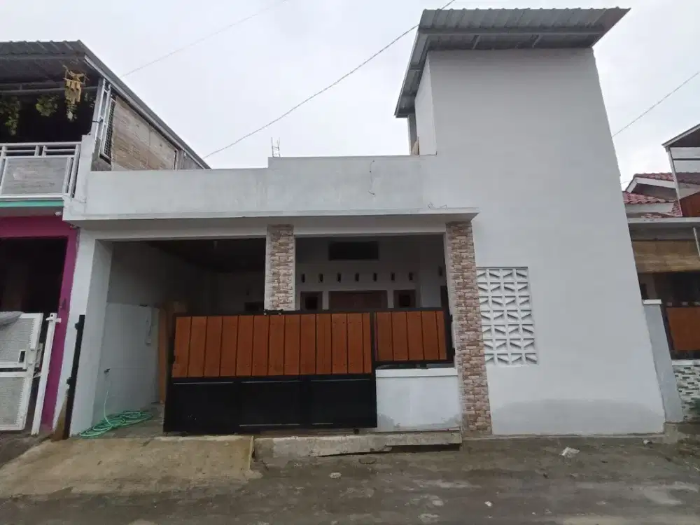 Rumah Atap Dag Redi Gres Dekat Stasiun Gawok Lingkungan Hawa Sejuk