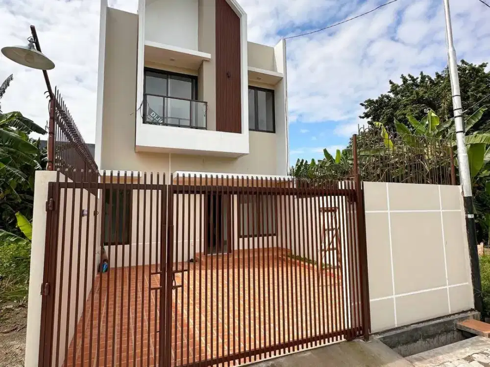 Dijual Rumah Baru Nyaman Aman Jalan Raya Kodau dekat LRT CIRACAS
