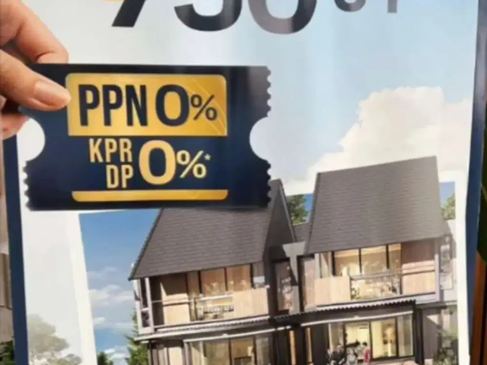 Rumah Mulai Harga 765jtan DP 0% Developer By Ciputra 