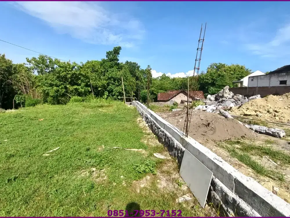 Tanah Dijual Jogja 3 Menit SPBU Balecatur Gamping SHM Pekarangan
