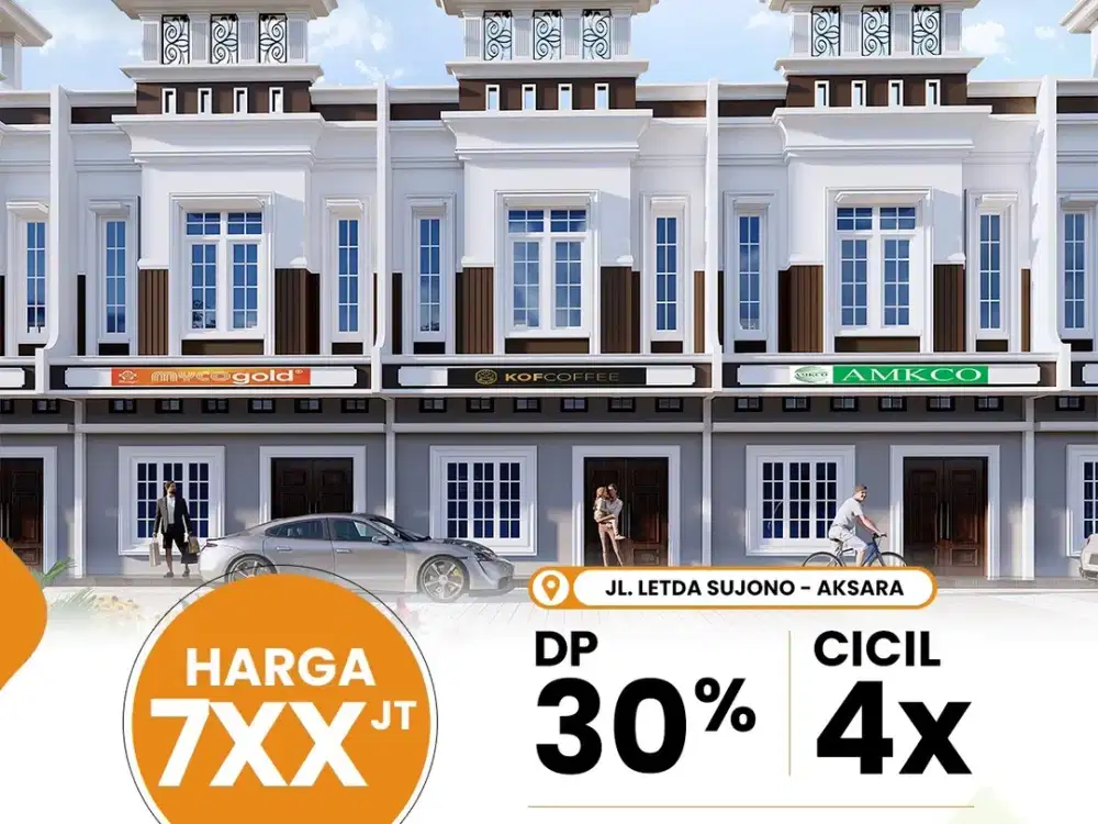 Dijual Villa di Komplek Mentari Greenwich Jalan Letda Sujono - Medan
