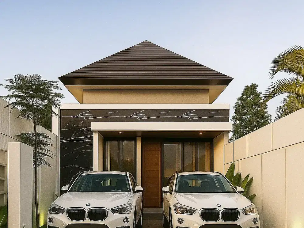 Rumah Modern Industrial di Purwomartani dekat Budi Mulia