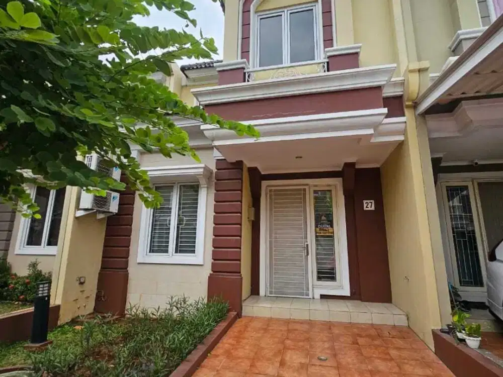 Dijual Rumah Cluster Samara Village Gading Serpong