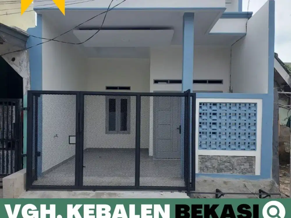 Rumah dijual Baru Gading Harapan, Kebalen 15 menit Stasiun Bekasi, SHM
