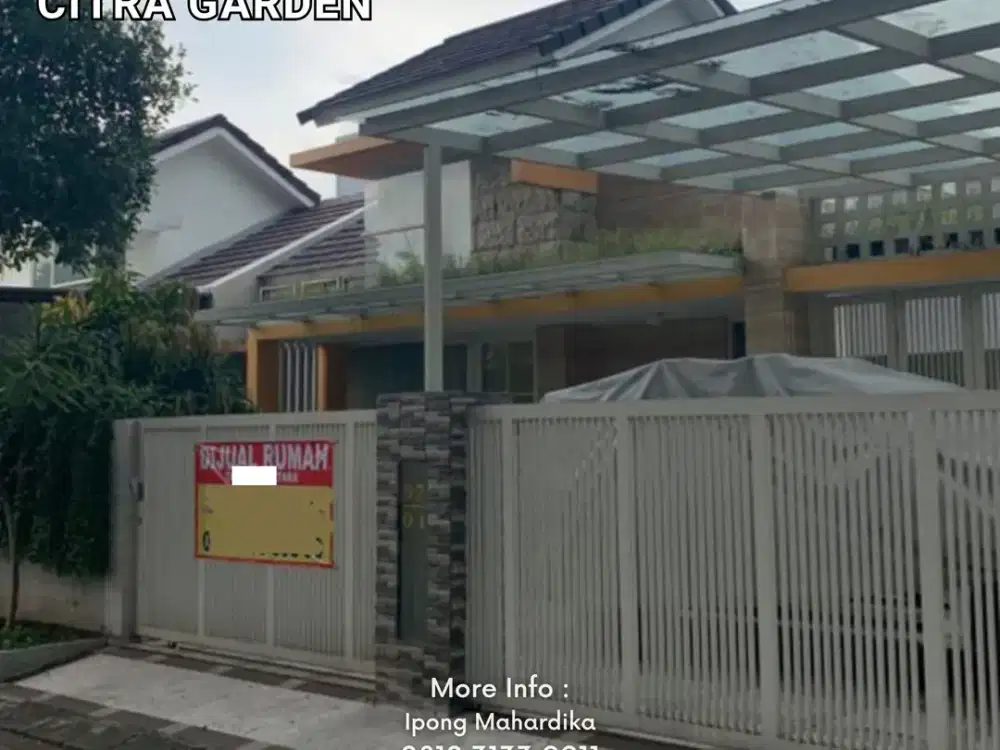 Rumah Semi Furnish di Perum Citra Garden Sidoarjo Kota