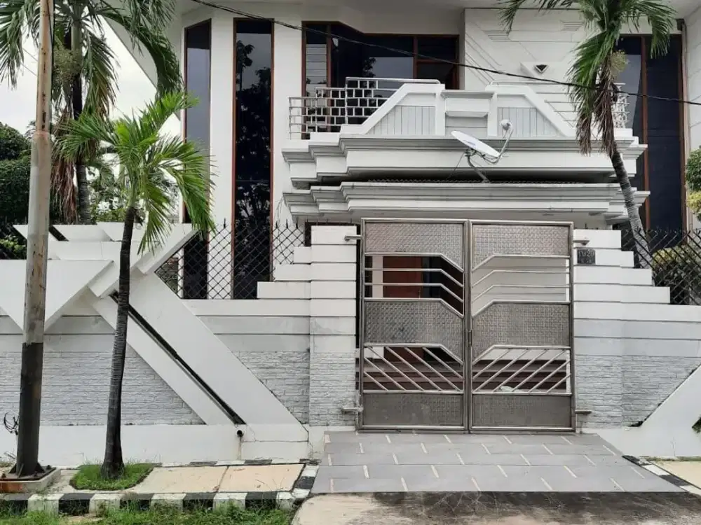 Mulyorejo Surabaya | Rumah Hook 2Lt 445 m² Dharmahusada Indah Gubeng