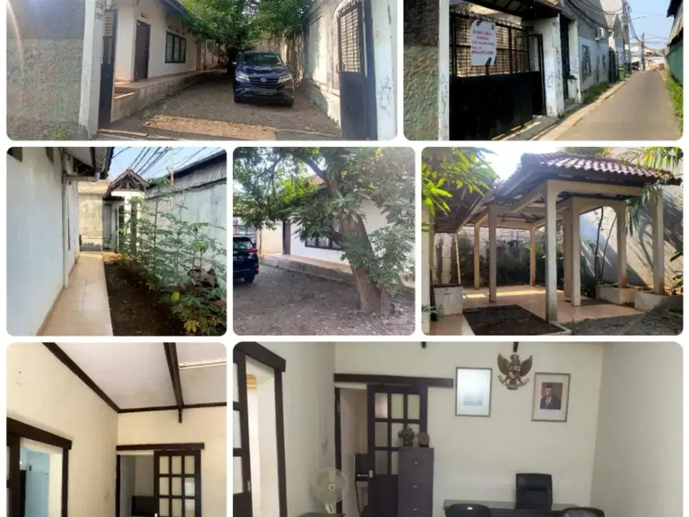 Dijual Rumah dan Tanah di pinggir jalan