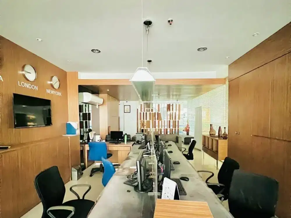 Murah Perkantoran Full Furnish di Spazio Office Tower Surabaya Barat