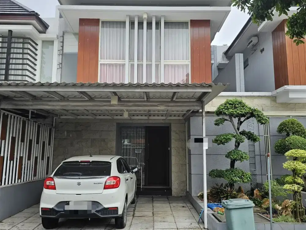 Termurah Rumah Semi Furnish Interior di Graha Natura Surabaya Barat