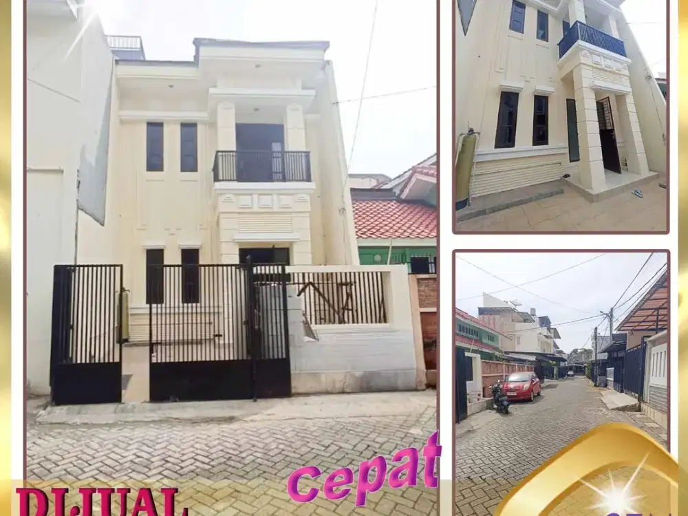DIJUAL RUMAH 2½ Lantai di Citra Garden 5 Cengkareng Jakarta Barat - FN