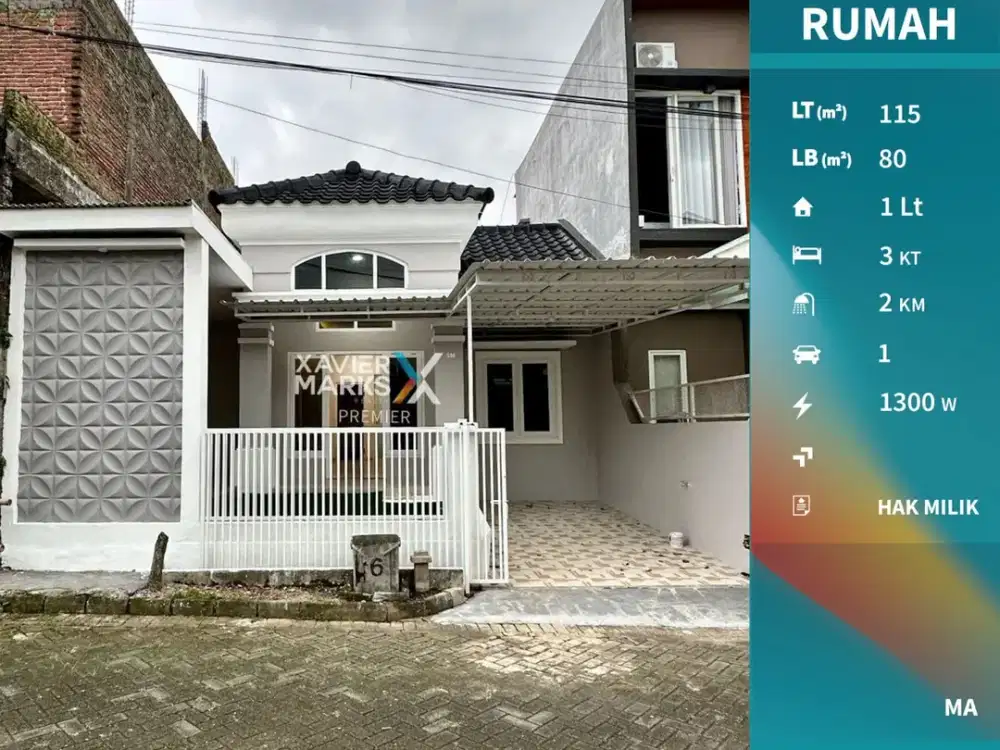 Dijual Rumah Dekat Kampus Siap Huni di Tidar Malang